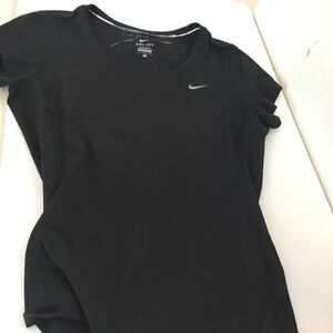 Nike brand Sri-fit Women's Black  Muscle Tee